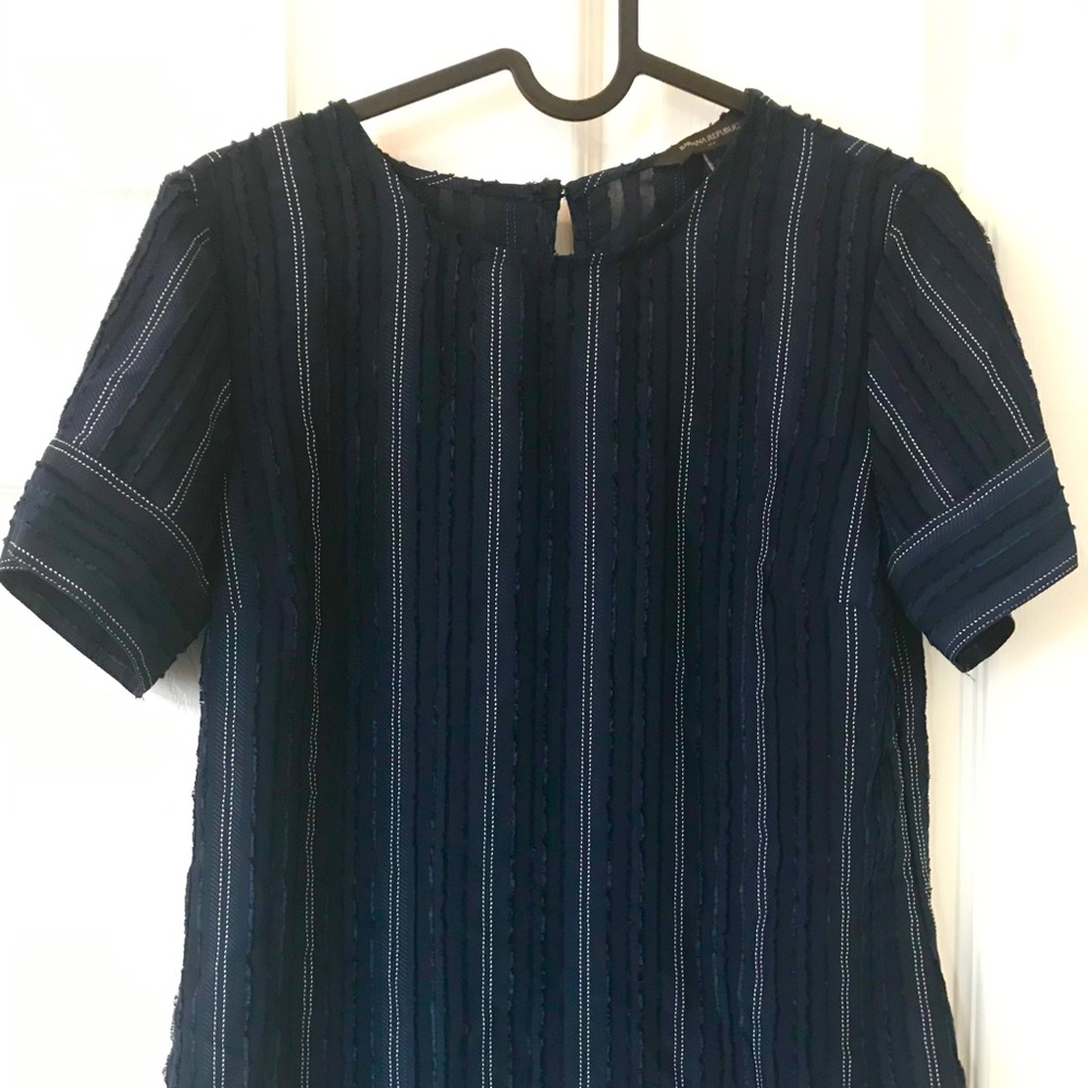 Banana Republic blouse (navy)